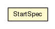 Package class diagram package StartSpec