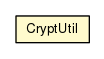 Package class diagram package CryptUtil