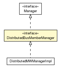Package class diagram package DistributedBusMemberManager