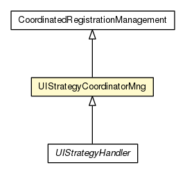Package class diagram package UIStrategyCoordinatorMng