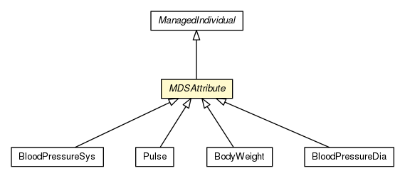 Package class diagram package MDSAttribute