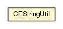 Package class diagram package CEStringUtil