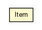 Package class diagram package Item