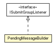 Package class diagram package PendingMessageBuilder